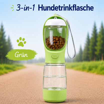 Aurely-Care 3in1 Hundetrinkflasche