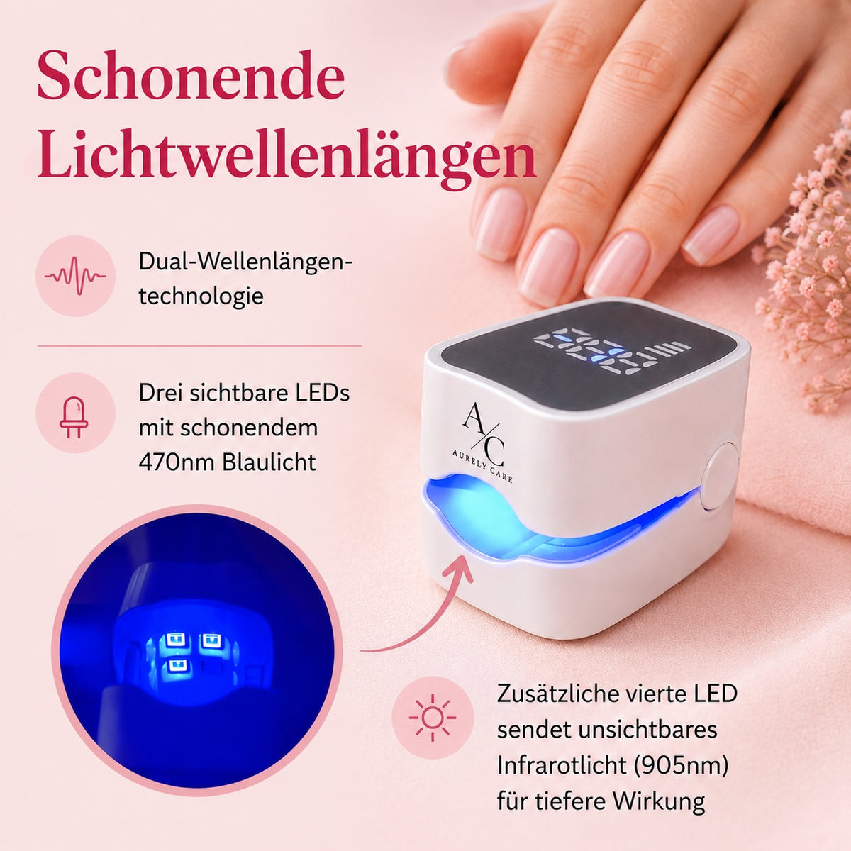 Aurely-Care™ UV-Nageltherapiegerät