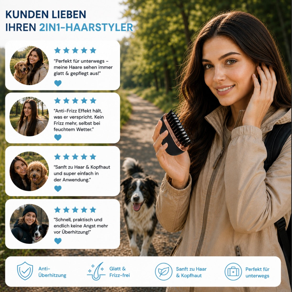 Aurely-Care™ 2in1 Haarstyler